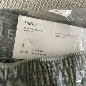 AE Stretch High-Waisted Straight Leg Pant